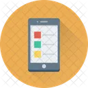 Mobil Layout Checkliste Symbol
