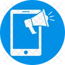 Mobiles Marketing  Icon