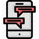 Mobiles Marketing Short Message Service Marketing SMS Werbung Symbol