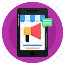 Mobiles Marketing  Symbol