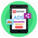 Mobiles Marketing  Symbol