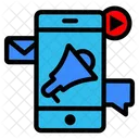 Mobiles Marketing  Symbol