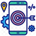 Mobiles Marketing  Symbol