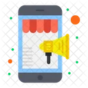 Mobiles Marketing  Symbol