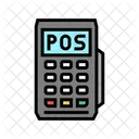 Mobiles POS Terminal Mobil Akzeptieren Symbol