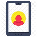 Mobiles Profil Mobiles Konto Online Profil Symbol