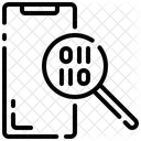 Mobil Scannen Suchen Symbol