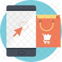 Einkaufen Handel Smartphone Icon