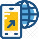 Mobil Surfen Internet Symbol