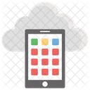 Cloud App Mobile Themen Online Themen Symbol