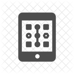 Mobiles Tic Tac Toe  Symbol