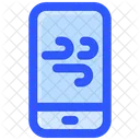 Wind Smartphone Prognose Symbol