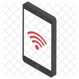 Mobiles WLAN  Symbol