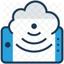 Mobil WLAN Cloud Symbol