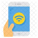 WLAN Soziales Netzwerk Smartphone Symbol