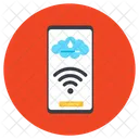 Hotspot Mobilfunknetz Mobiles WLAN Symbol