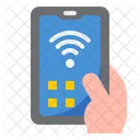 Mobiles WLAN  Icon