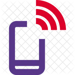 Mobiles WLAN  Symbol