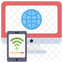 Mobiles WLAN  Symbol