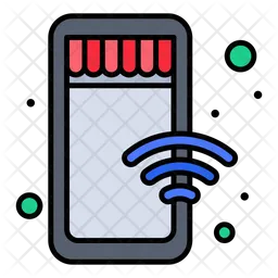 Mobiles WLAN  Symbol