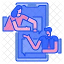 Mobile Kommunikation  Symbol