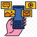 Mobile Kommunikation  Symbol