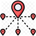 Mobilitat Standort PIN Symbol