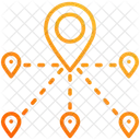 Mobilitat Standort PIN Symbol