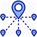 Mobilitat Standort PIN Symbol