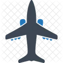 Mobilitat Flugzeug Luftfahrt Symbol