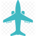 Mobilitat Flugzeug Luftfahrt Symbol