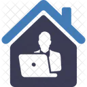 Mobility Home Wrok From Home Icon