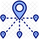 Mobility Location Pin Icon