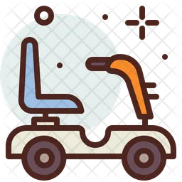 Mobility Scooter  Icon