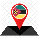 Mocambique Bandeira Ícone