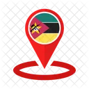 Mocambique Bandeira Ícone