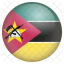 Mocambique Bandeira Ícone