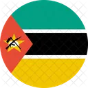 Mocambique Bandeira Pais Ícone