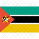 Mocambique Bandeira Mundo Ícone