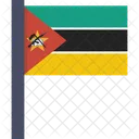 Mocambique Nacional Pais Icon