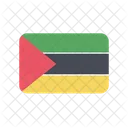 Mocambique Bandeira Pais Ícone