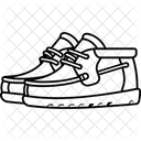 Calzado Icono Estilo De Linea Icono