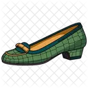 Calzado Icono Estilo Plano Icono