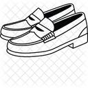 Calzado Icono Estilo De Linea Icono