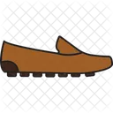 Icono De Relleno De Zapatos Icono