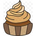 Mocha Cupcakes Dessert Icon