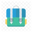 Bolsa para la escuela  Icono