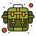 Mochila del ejército  Icono