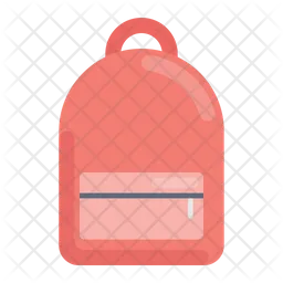 Bolsa para la escuela  Icono