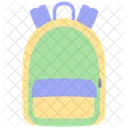 Bolsa para la escuela  Icono